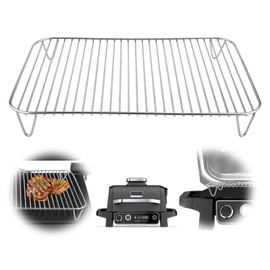 Grill Rack for Ninja Woodfire Electric BBQ Grill & Smoker, Stainless Steel Roast Rack Grill Accessories Compatible with Ninja Woodfire OG701 OG751 (1PC)