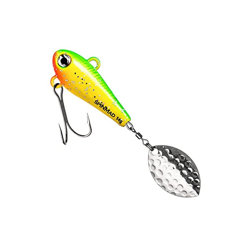 SpinMad Jig Spinner 14 g – Spinning Bait, Colour Favourite