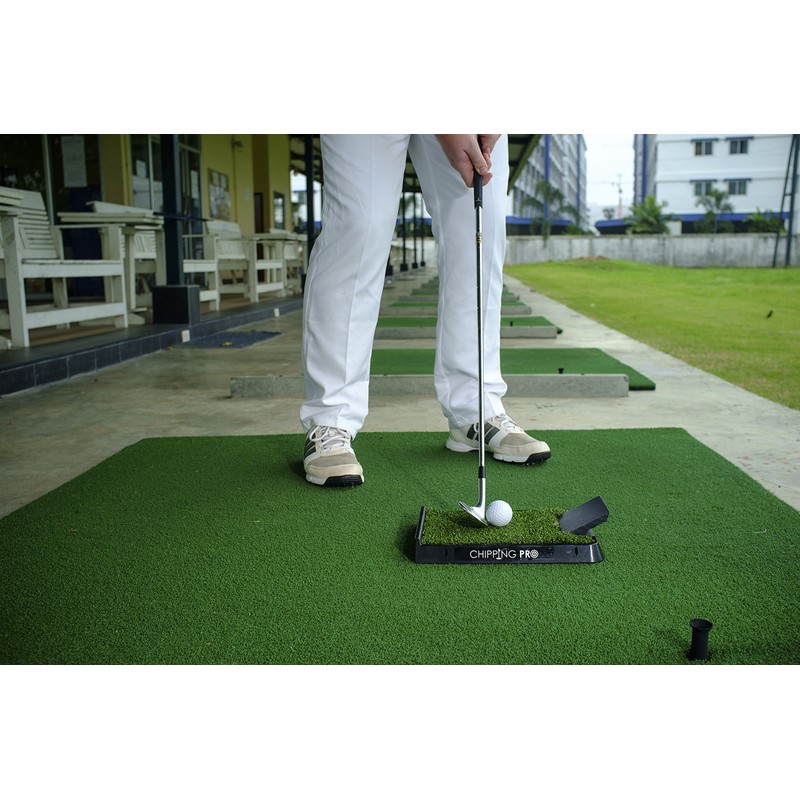Longridge Unisex's Chipping Pro Mat, Green, One Size