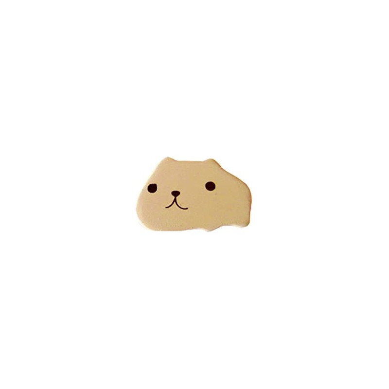 ナガノファクトリー カピバラさん ダイカットマグネット ベージュさん 3.6cm KB380BG