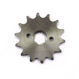 TDR 14T 520 Chain Front Engine Sprocket Cog 14 Teeth 20mm Inner Diameter Fits 110cc 125cc 200cc 250cc Dirt Bike Go Kart ATV Mini Buggy