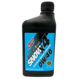 Klotz Snowmobile Oil, 4-Stroke Lube- Pure Estorlin Synthetic Engine Lubricant (OW/40)