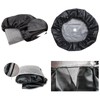 Retro American Flag Spare Tire Cover with Backup Camera Hole
