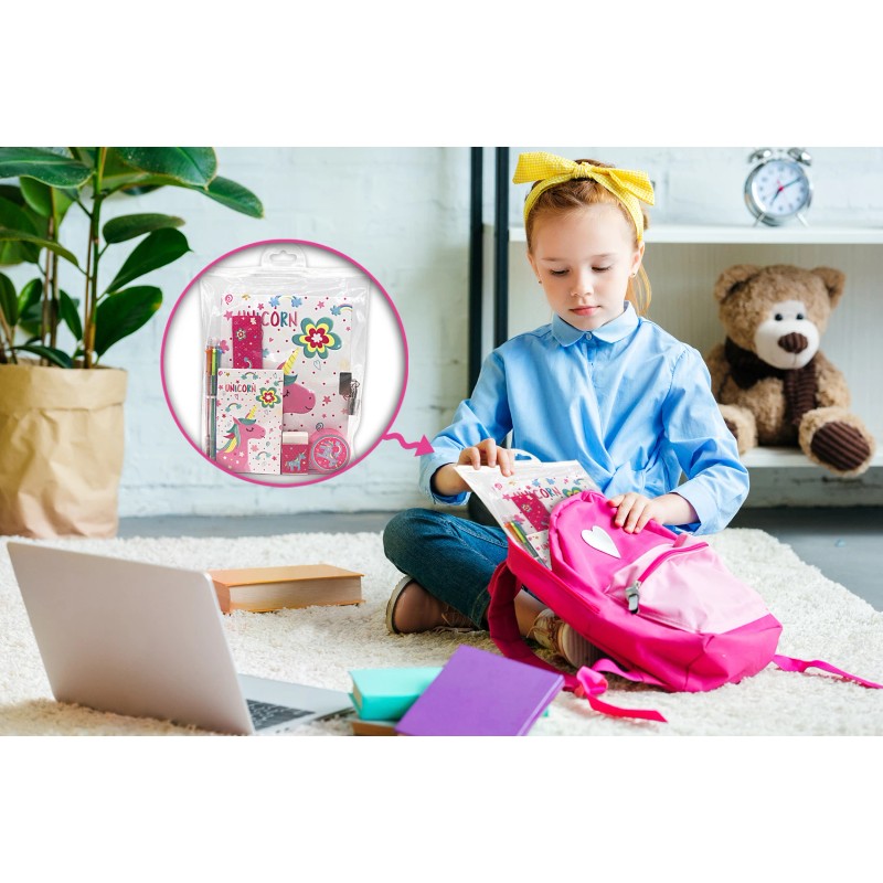 Diray Stationery Set Children Kawaii Unicorn Girls Gifts Set Stationery