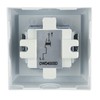 REV PlanoLuxe 0501492551 Surface-Mounted Button - Light Switch, White