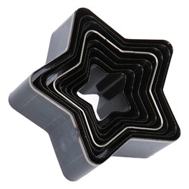 Tyenaza 8 Stück Leder-Stanzform, Pentagramm-Hohlstanzer aus Kohlenstoffstahl, Leder-Stanzwerkzeug Für DIYB-Leder, Ton Oder Schmuck