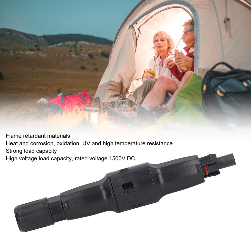 1500V Solar PV Fuse Connector IP68 Waterproof Fuse Plug Diode