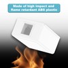 VCELINK Keystone Jack Surface Mount Box 1-Port for UTP Cat6/Cat5e/Cat5