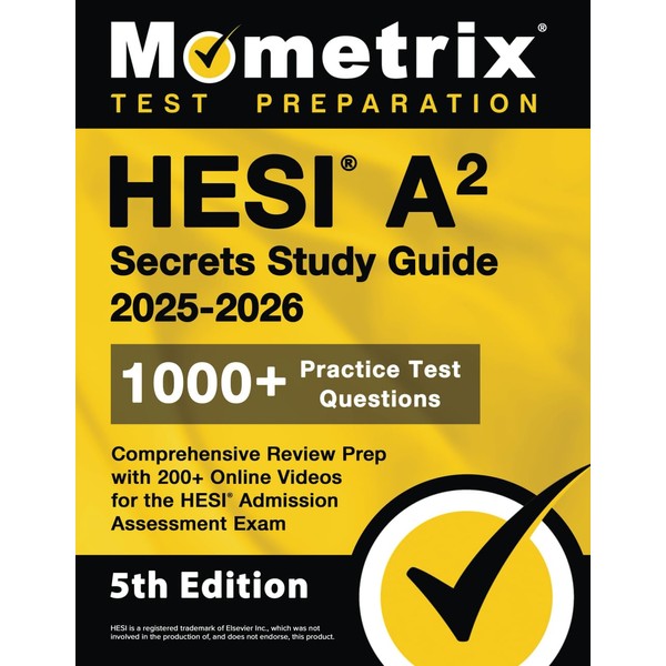 HESI A2 Secrets Study Guide: 1000+ Practice Test Questions, Comprehensive