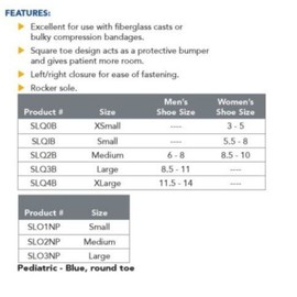 Darco Slim Line Cast Boot, X-Small