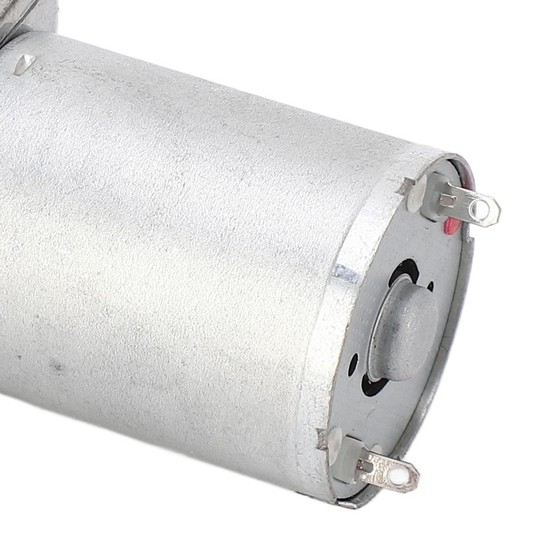 Worm Gear Motor High Torsion 12mm Single Shaft Self Locking
