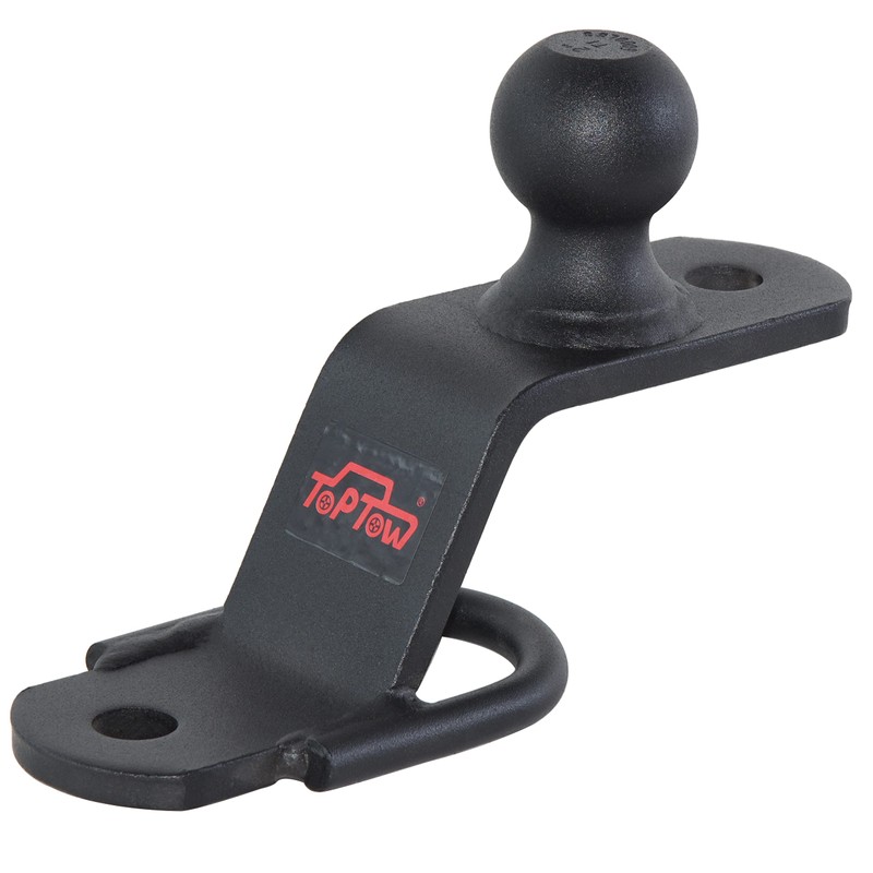 TOPTOW 64008 ATV/UTV 3-Way Hitch Adapter with 2 inch Ball,