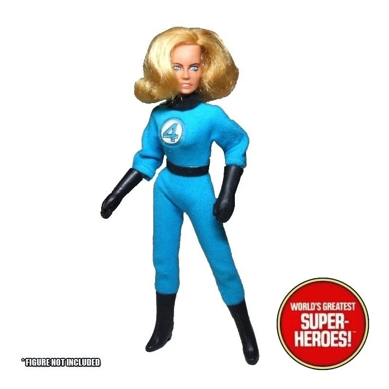 Mego Invisible Girl Boots Reproduction For WGSH 8‚Äù Action Figure