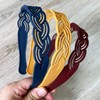 6 diademas de plástico para niñas y mujeres, para peinar,