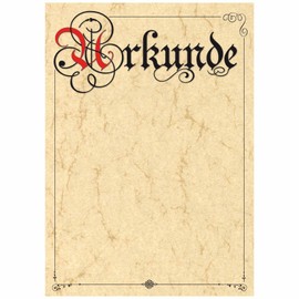 Pack of 20 Certificate Paper 160 g Paper A4 Quality Print on Elephant Skin to Print Yourself