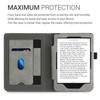 kwmobile Protective Case Compatible with Tolino Shine 3 Flip Case