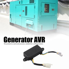 Regolatore di Tensione del Generatore, Automatico AVR 250V 220UF Presa a 4 Fili 2 Fili per Spazzole di Carbone Universale per Generatore 1-3KW