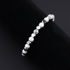 GAVU Simple Crystal Bead Bracelet, Stone, howlite