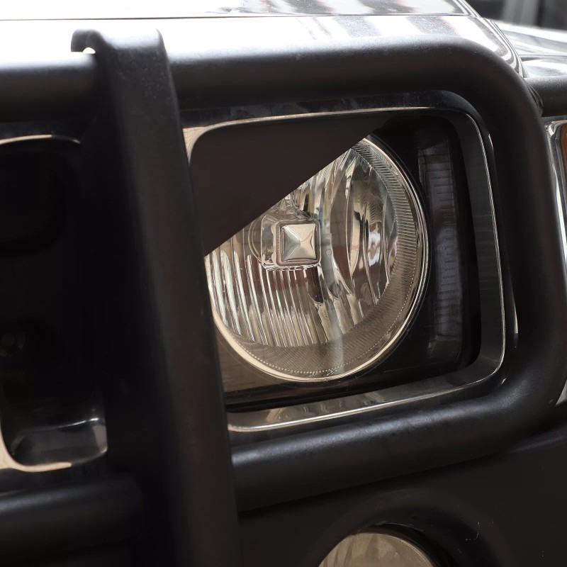 autopart2021 Front Light Headlight Lamp Angry Eyes Trim Cover For