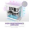 NZXT H6 Flow | CC-H61FW-01 | Compact Dual-Chamber Mid-Tower Airflow