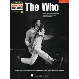 The Who - Deluxe Guitar Play-Along Vol. 16: Songbook with Interactive, Online Audio Interface