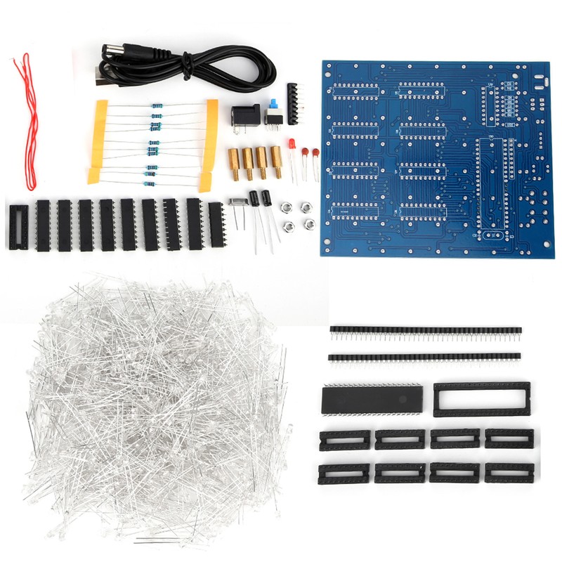 LED Light DIY Kit 3D Printed Circuit Board Stable Printed