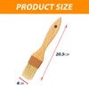 NIIIYTYB 2 Pcs Food Brush for Cooking and Baking Natural