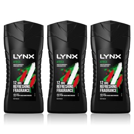 Lynx Africa 12-H Refreshing Fragrance Shower Gel Body Wash for Men, 225ml (3)