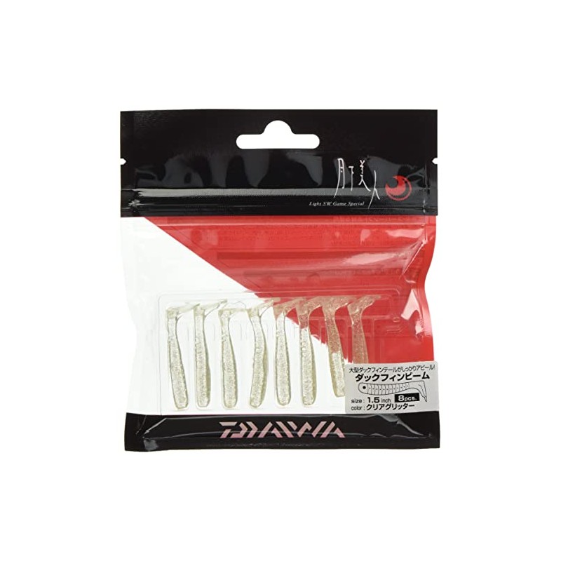 Daiwa Ajing Mebaring Tsukisha Beauty Duck Fin Beam, 1.5 Inches,