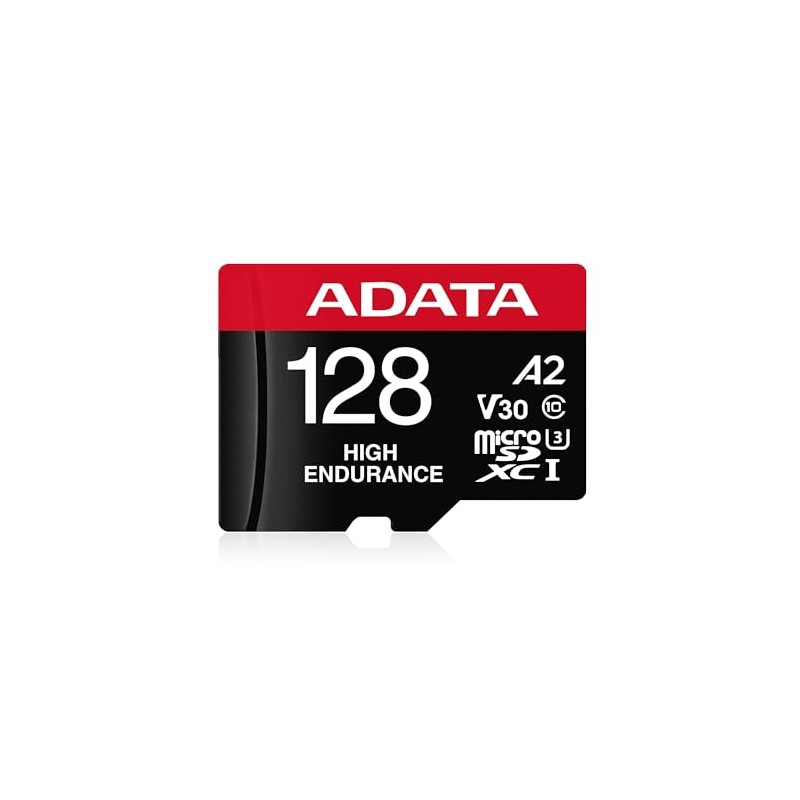 ADATA MicroSDXC de Alta Resistencia, 128 GB, Clase 10, UHS-I