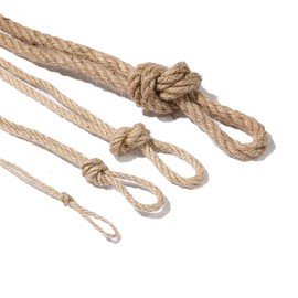 Jute Twine String Rope,3 Ply. 2mm,4mm, 6mm and 10mm Thick. Natural Biodegradable Garden Cord,Hanging Decoration,Wrapping Bundling,Neotrims. 4mm, 40m 130 Feet