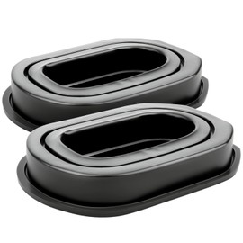 Upgraded Gel Ear Pads for Walker's Razor Earmuffs, Comfortable and Soft Replacement Gel Ear Cups with Sealed Bottom Shell