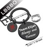 Fandom Gift Idea Team Klaus Always and Forever Keychain(Team Elijah