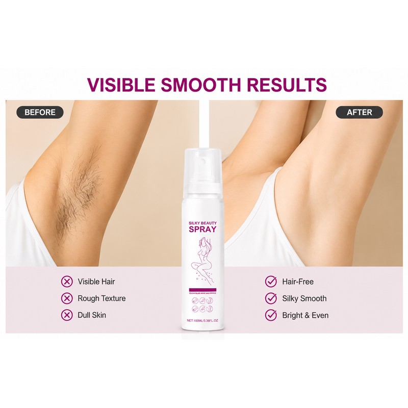OceAura Body Hair Removal Spray for Women – Fast Foam