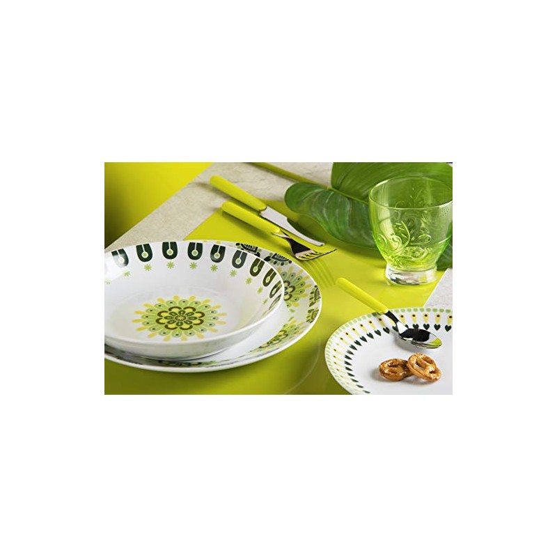 Color Life Cutlery 24 Pieces Fashion Green