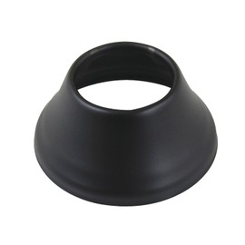 Kingston Brass FLBELL11230 1-1/2" ID x 3" OD Bell Flange, Matte Black