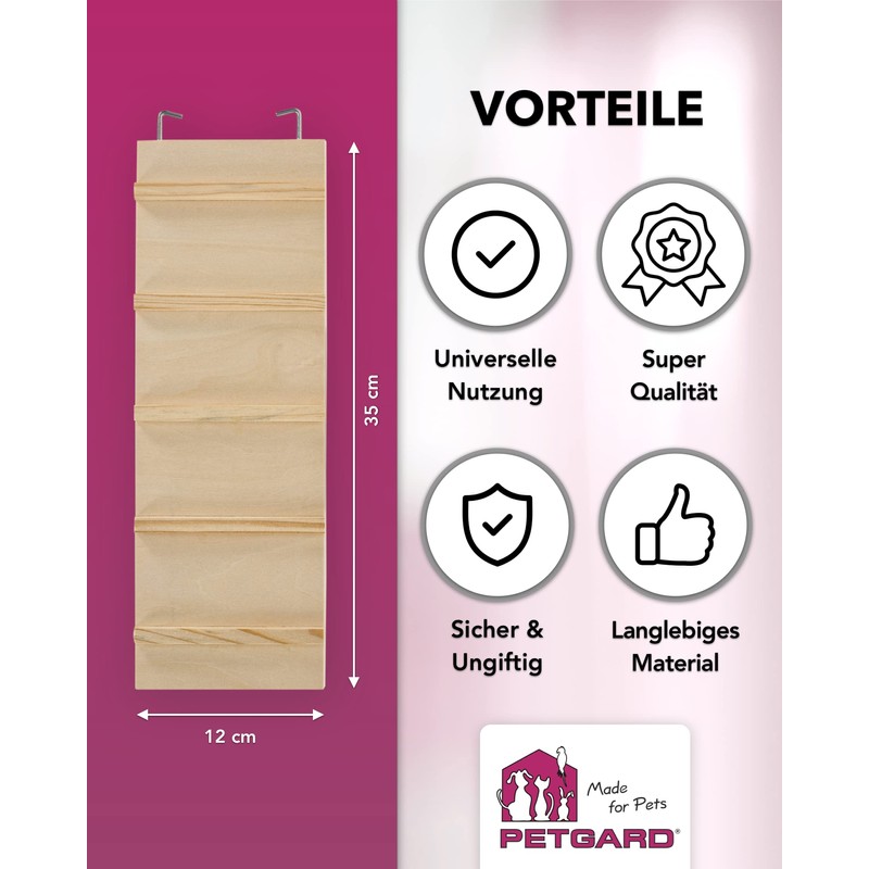 WEGA 35 Wooden Pet Ladder