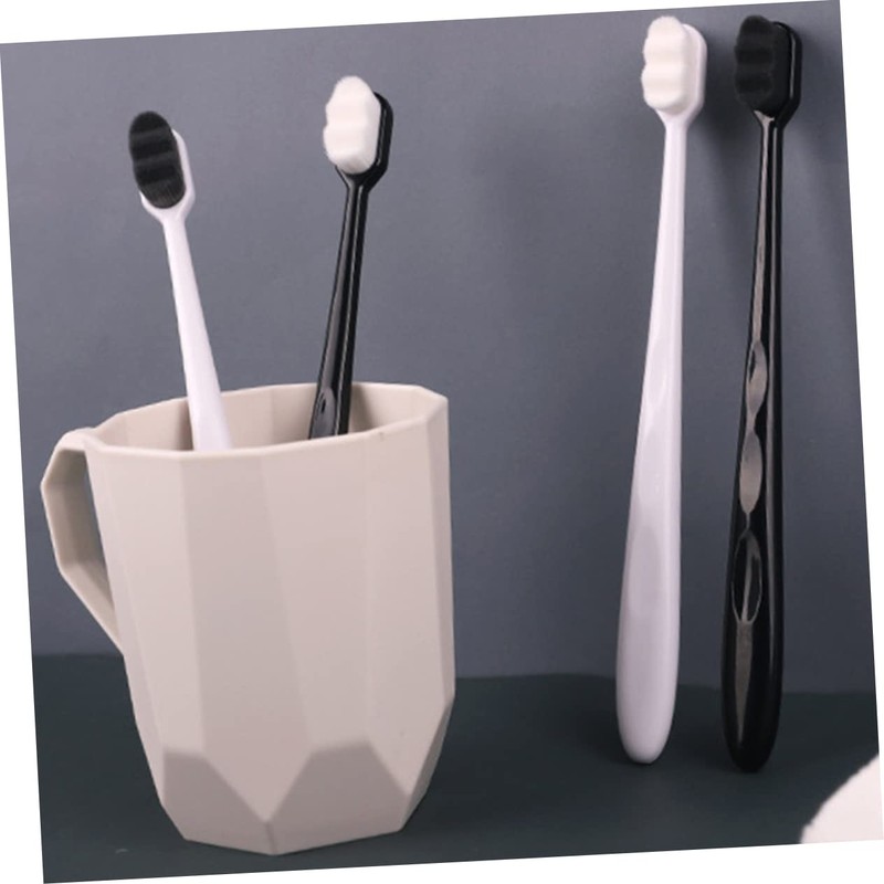 TOVINANNA 2pcs Bristle -nano Toothbrushes for Oral Cleaning Soft Bristles