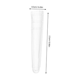 Healvian 200pcs Tweezers Tip Protector Covers Non Slip Tweezers Tip Caps for Stainless Steel Dolphin Clips Durable and Practical Replacement Sleeves Safe for Crafts and Beauty