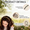 3PCS Retro High Skull Headband, Zigzag Headbands for Women, Wedding