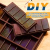 Ziliny Holographic Chocolate Molds Resin Silicone Chocolate Deep Thick Molds