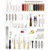 PLANTIONAL Leather Working Tools for Beginners: Professional Leather Craft Kit