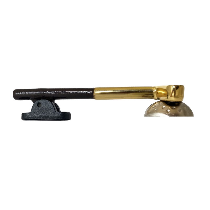 Golf Putter Door Knocker - Brass/Nickel (Premium Size)