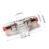 60A Inline AGU fuse holder fits for 4 8 10