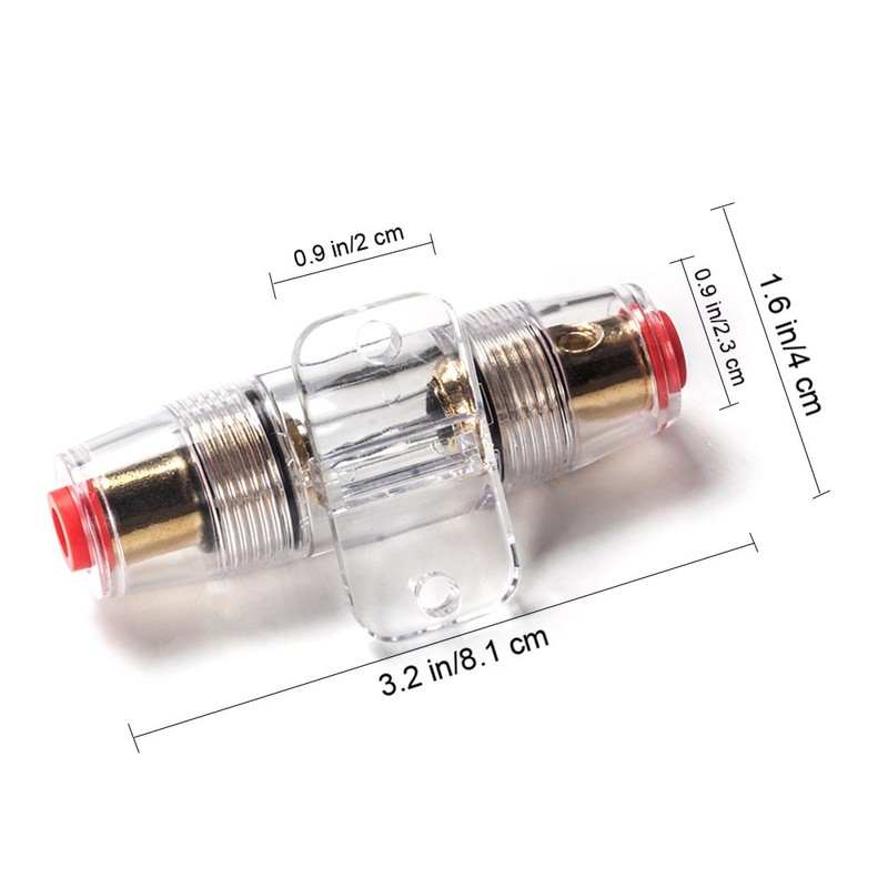 60A Inline AGU fuse holder fits for 4 8 10