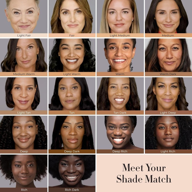 LUMINESS Silk Airbrush Spray Foundation & Buffing Brush Kit –