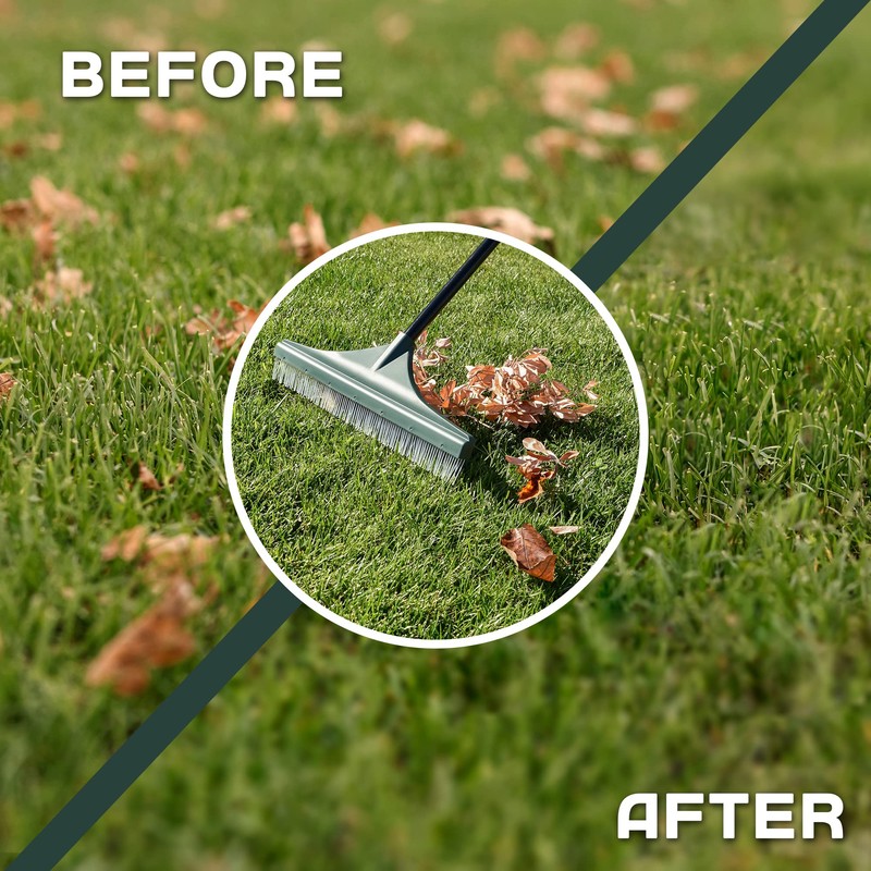 Artificial Turf Rake - Great for Removing Leaves, Debris and