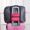 Foldable Travel Duffel Bag 2PCS Sports Gym Tote Water Resistant