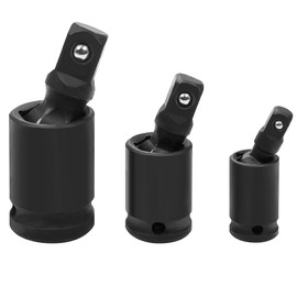 Daladen Kit de Juego de Dados de Impacto 3 PCS, Junta Universal de Grado de Impacto, Dados 1/4 3/8 y 1/2 pulgadas - Feng Pao