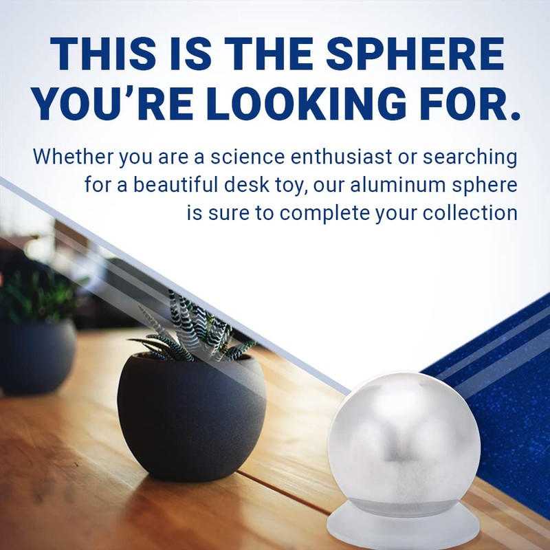 Midwest Tungsten Service 1.5" Aluminum Sphere